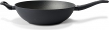 Tvs CS79532371 Wok Padella Antiaderente Induzione in Alluminio � 32 cm Antracite Virtus