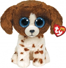 Ty T36249 Beanie Boos Cane Muddles Peluche per Bambini da 0+ Mesi