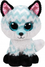 Ty T36368 Beanie Boos Volpe Atlas Azzurro Peluche per Bambini da 0+ Mesi