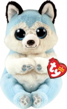 Ty T40540 Beanie Bellies Cane Husky Thunder Peluche per Bambini da 0+ Mesi
