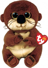 Ty T40925 Peluche Beanie Babies Mitch Lontra giocattolo
