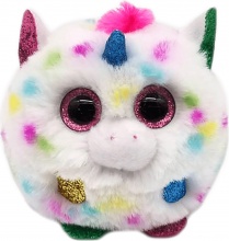 Ty T42512 Puffies Harmony Unicorno Harmonie Pupazzino Occhioni e Zampe Glitter 3+