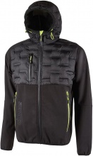 U-Power FU213BC Giacca Ibrida Idrorepellente Taglia M Nero e Giallo  SPOCK