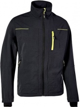 U-Power PE178BC-L Giacca Impermeabile Zip lunga 2 tasche intere Taglia L Nero