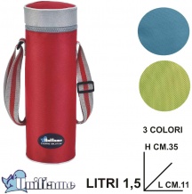 Uniflame 025280 Portabottiglia Termico Int. Alluminio litri 1.5 Ocean