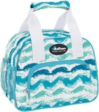 Uniflame 25326 Borsa Termica 10 Litri Borsa Frigo Blu e Bianco - Wave