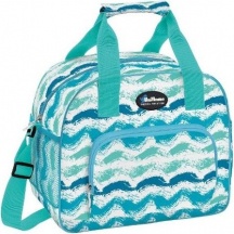 Uniflame 25327 Borsa Termica 18 Litri Borsa Frigo Blu e Bianco - Wave