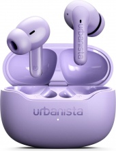Urbanista 1040322 Auricolari Bluetooth TWS Noise Cancelling Viola Palermo