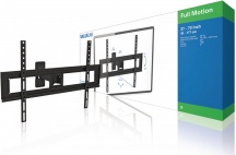 VALUELINE VLMFM2L Supporto TV da Parete Girevole per TV da 37" a 70" 35 Kg Nero