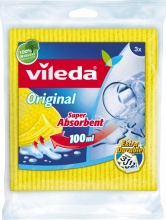 VILEDA 142270 Panno Spugna pz. 3 18x20