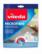 VILEDA VIL141285 Panno Microfibra Plus Universal C+C Microfibra colore Blu