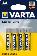 Varta 2006101414 Superlife Zinco Stilo Bl.4Pz Blister  12