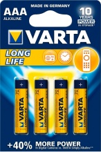 Varta 4103101414 Longlife Alcaline M  Stilo Bl.4 Pz Blister  10