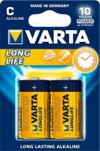 Varta 4114101412 Longlife Alcaline 1  2 Torcia Bl.2 Pz Blister  10