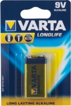 Varta 4122101411 Longlife Batteria Alcaline Blocco E da 9V Batterie 6LR61