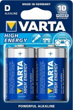 Varta 4920121412 Batterie non Ricaricabili Mezza Torcia 2 pezzi