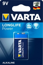 Varta 4922121411 Batteria non Ricaricabile 9 Volt 1 pezzo
