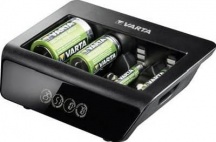 Varta 57688 Caricabatterie universale LCD Universal-Plus NiMH Nero