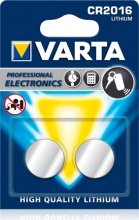 Varta CR 2016 Numero 2 batterie 3V