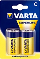 Varta VR2014 Batteria Superlife Zinco 12 Torcia Confezione 2 Pezzi