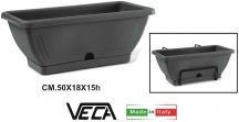 Veca 022499 Balconetta Venezia con RAccessori cm 50 Antracite