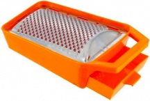 Veca GR001 Grattugia formggio con cassetto Plastica e acciaio Colori Assortiti