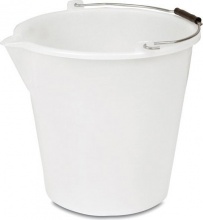 Veca SH003L0100BBCO Secchio con becco 10 lt Polietilene bianco cm 31xh29