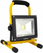 Velamp IR867.004S Proiettore Led 20 Watt Portatile Alluminio Batteria 4400 mAh