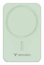 Verbatim 32224 Powerbank 20000 mAh Mag Safe Verde - Charge n Go Essentials