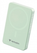 Verbatim 32228 Powerbank 10000 mAh Mag Safe Verde - Charge n Go Essentials