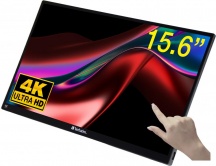 Verbatim 32238 Monitor PC Touch Screen 15.6" 4K Ultra HD IPS 350 cdm2 6 ms