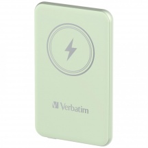 Verbatim 32241 Powerbank Batteria Portatile 5000 mAh Mag Safe Verde - Charge n Go