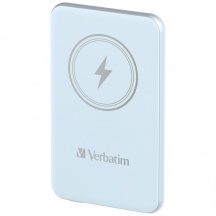 Verbatim 32242 Powerbank Batteria Portatile 5000 mAh Mag Safe Blu - Charge n Go