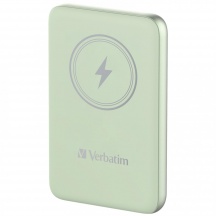 Verbatim 32246 Powerbank Batteria Portatile 10000 mAh Mag Safe Verde - Charge n Go