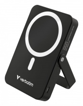 Verbatim 32264 Powerbank 10000 mAh Mag Safe con Stand Nero Charge n Go