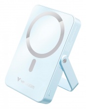 Verbatim 32266 Powerbank 10000 mAh Mag Safe con Stand Blu Charge n Go