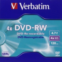 Verbatim 43285 Supporto Riscrivibile DVD 5Pz