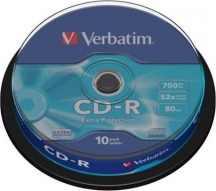 Verbatim 43437 Confezione n�10 CD-R 52x 700 Mb - Extra Protection