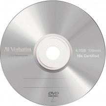 Verbatim 435195 Dvd-R 4 7Gb 16X Serigr.Conf.5 )