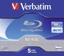 Verbatim 43748 Campana 5 Blu-Ray BD-R 50 GB