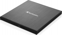 Verbatim 43889 Masterizzatore Esterno Blu ray Slim 6x USB 3.0 Type C Nero
