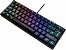 Verbatim 48716 Kit Tastiera Gaming USB QWERTY Italiano Nero -  60 MECHANICAL RGB