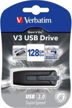 Verbatim 49189 Pen Drive 128 GB USB 3.0 col Nero Store N GO V3