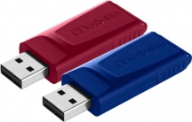 Verbatim 49327 Chiavetta USB Pen Drive 32 GB - SLIDER BI-PACK
