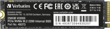 Verbatim 49373V Vi3000 PCIe NVMe M.2 SSD 256GB PCI Express 3.0