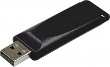 Verbatim 98698 Slider Memoria USB da 64 Gb Nero