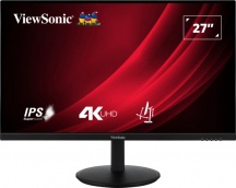 Viewsonic VG2708-4K Monitor PC 27" 4K UHD 3840 x 2160 Pixel HDMI VGA Nero
