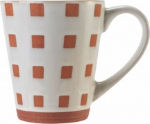 Villa deste 5908660 Tazza Mug in gres 369 ml Geometry Colore Assortito