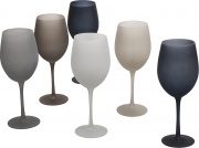 Villa deste 5911526 Set 6 calici effetto ghiaccio,Happy Hour Stones