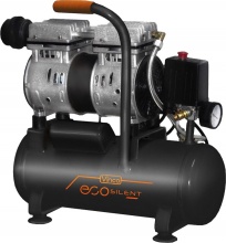 Vinco 60703 Compressore Carrellato Silenziato 50 LT 1,5 Hp Oil-Free 8 Bar 160 ltmin